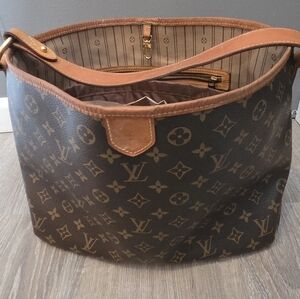 Louis Vuitton Delightful PM Brown Monogram Tote